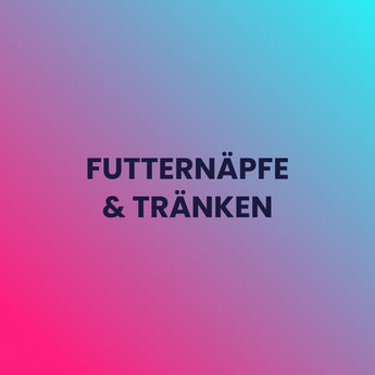 Näpfe und Tränken für Kleintiere
