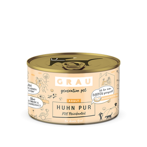 Grau Hund Adult Huhn pur