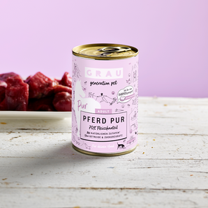 Grau Hund Adult Pferd pur