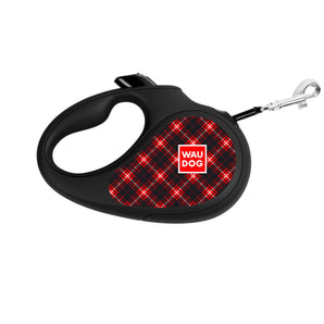 Rollleine Collar WAUDOG R-leash "Plaid"