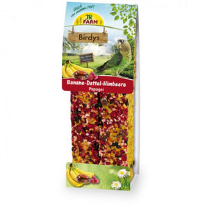 JR Birds Snacks Papagei Banane Dattel Himbeere