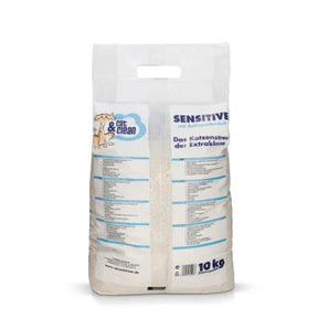 Katzenstreu Cat & Clean Sensitive mit Babypuderduft