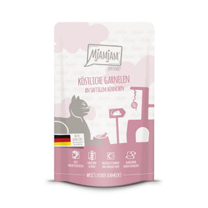 MjAMjAM Quetschies leckere köstliche Garnelen an saftigem Hühnchen