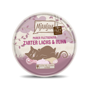 MjAMjAM Purer Filetgenuss zarter Lachs & Huhn