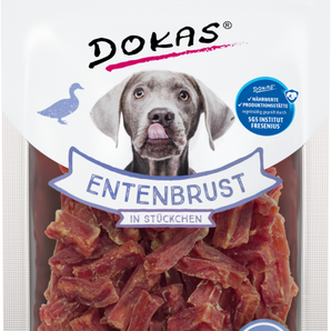 DOKAS Snack Hund Entenbrust in Stückchen