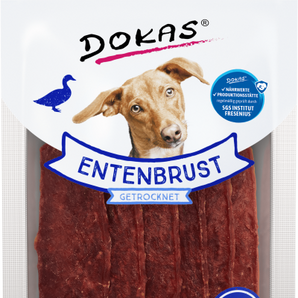DOKAS Snack Hund Entenbrust getrocknet