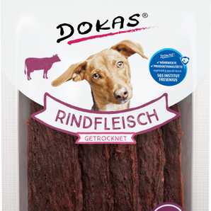 DOKAS Snack Hund Rindfleisch getrocknet