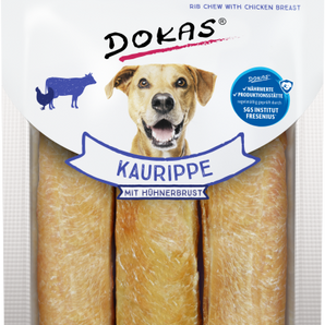 DOKAS Snack Hund Kaurippe mit Hühnerbrust