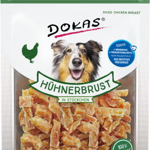 DOKAS Snack Hund Hühnerbrust in Stückchen