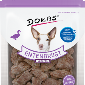 DOKAS Snack Hund Entenbrust Nuggets
