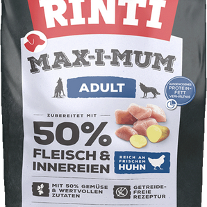 Rinti Trockenfutter Max-i-Mum 50% Adult Huhn