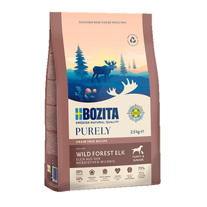 Bozita Dog Purely Puppy & Junior mit  Elch Getreidefrei