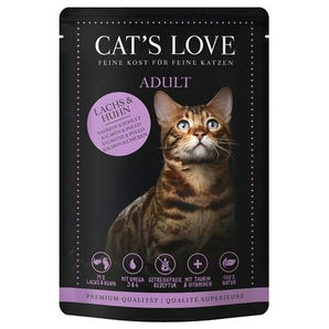Cat's Love ADULT MIX LACHS & HUHN mit Petersilie&Lachsöl