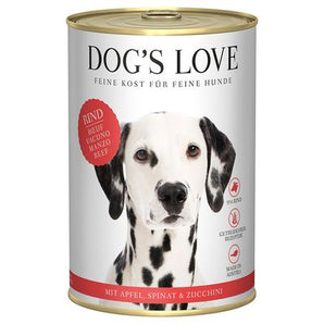 Dog's Love Adult RIND mit Apfel, Spinat & Zucchini