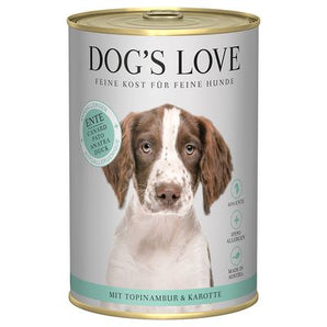 Dog's Love Hypoallergen ENTE mit Topinambur & Karotte