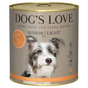 Dog's Love SENIOR PUTE mit Zucchini & Johanniskraut