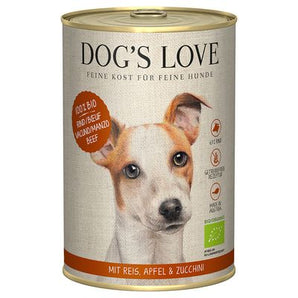 Dog's Love BIO RIND mit Reis, Apfel & Zucchini