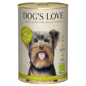 Dog's Love BIO HUHN mit Buchweizen, Sellerie & Basilikum