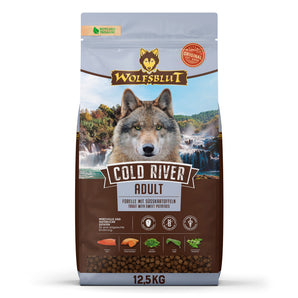 Wolfsblut Adult Cold River - Forelle und Süßkartoffel