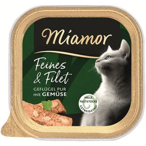 Miamor Feines & Filet Geflügel Pur & Gemüse