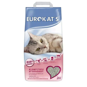 Eurokat's Katzenstreu mit Babypuderduft