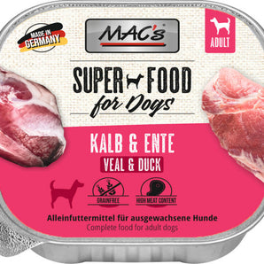 Mac´s Dog Schalen Kalb+Ente