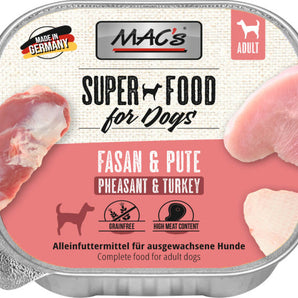 Mac´s Dog Schalen Fasan+Pute