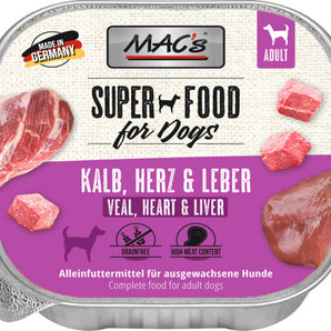 Mac´s Dog Schalen Kalb Herz+Leber