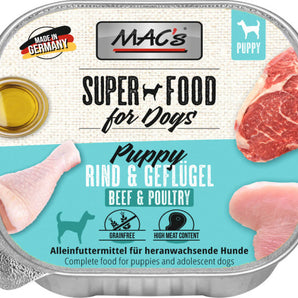 Mac´s Dog Schalen Puppy Rind & Geflügel
