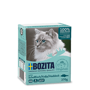 Bozita Tetra Häppchen mit Schellfisch in Gelee