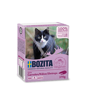 Bozita Tetra Häppchen mit Garnelen in Soße