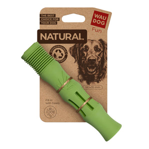 Hundespielzeug Stick WAUDOG Biologisch Abbaubarer Gummi, 18 cm