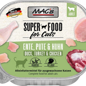 Mac´s Cat Schalen Ente+Pute+Huhn