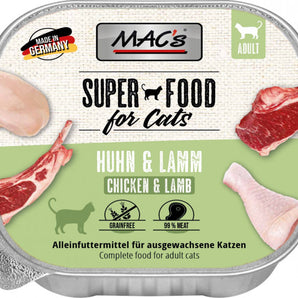 Mac´s Cat Schalen Huhn+Lamm