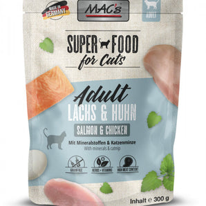 Mac's Cat Pouch Lachs + Huhn