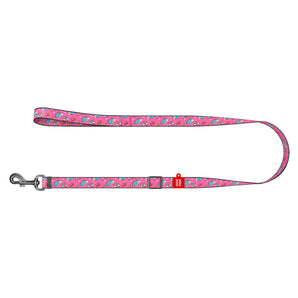 Hundeleine Collar WAUDOG Nylon "Unicorns" verstellbar, 152-183 cm