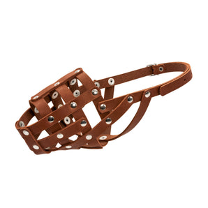 Hundemaulkorb Collar Soft Braun