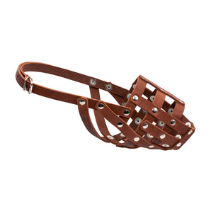 Hundemaulkorb Collar Soft Braun