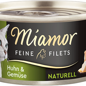 Miamor Feine Filets Naturelle Huhn+Gemüse
