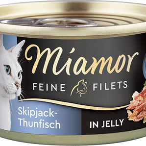 Miamor Feine Filets in Jelly Skipjack-Thunfisch