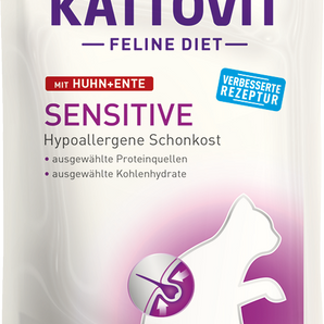 Kattovit Sensitive Huhn+Ente