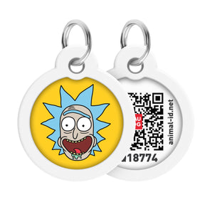 Smart ID Tieranhänger Collar WAUDOG mit QR-Pass «Rick and Morty 3»