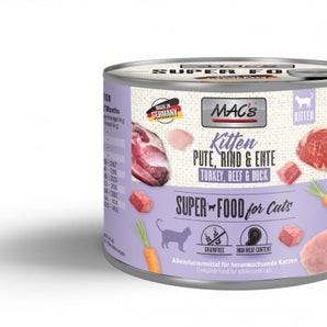 Mac’s Cat Dosen Kitten Pute & Rind & Ente
