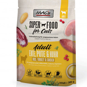 Mac`s Cat Trockenfutter Adult Ente & Pute & Huhn