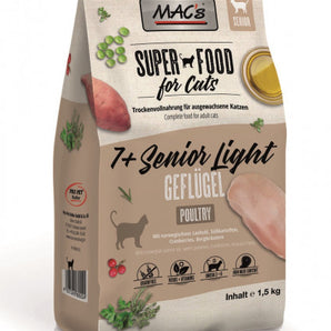 Mac`s Cat Trockenfutter 7+ Senior/Light