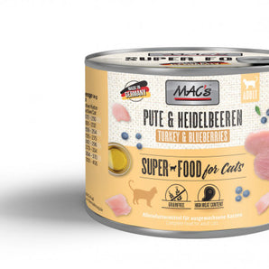 Mac’s Cat Dosen Pute & Heidelbeeren