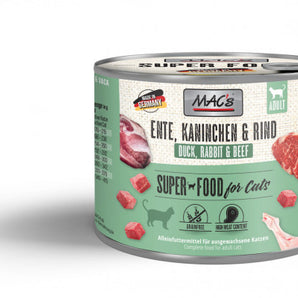 Mac’s Cat Dosen Ente & Kaninchen & Rind