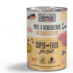 Mac’s Cat Dosen Pute & Heidelbeeren