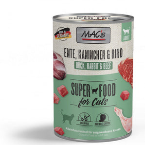 Mac’s Cat Dosen Ente & Kaninchen & Rind