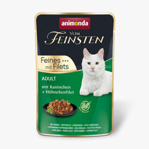 Animonda Cat Vom Feinsten Adult Feines mit Filets mit Kaninchen + Hühnchenfilet